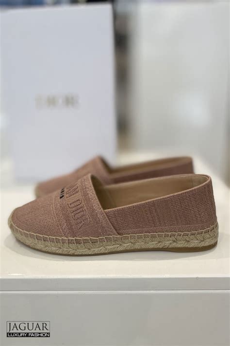 dior pink espadrilles